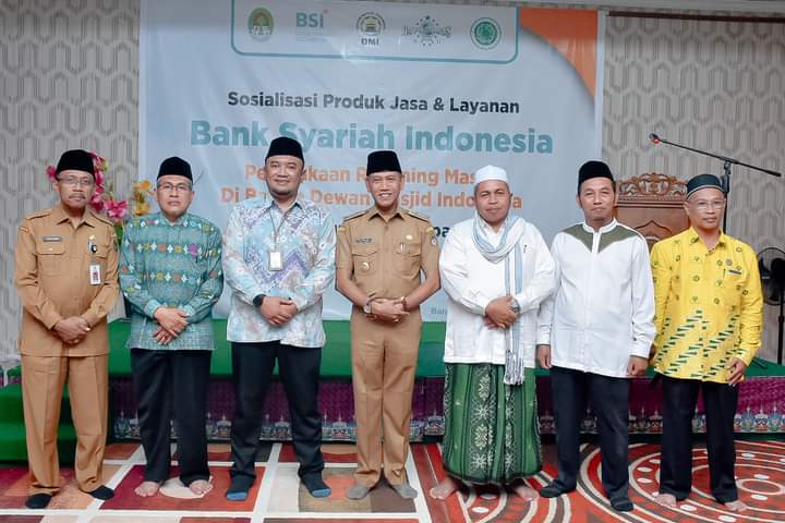 Wabup Buka Sosialisasi Produk Jasa dan Layanan BSI kepada Masjid di Kabupaten Ketapang