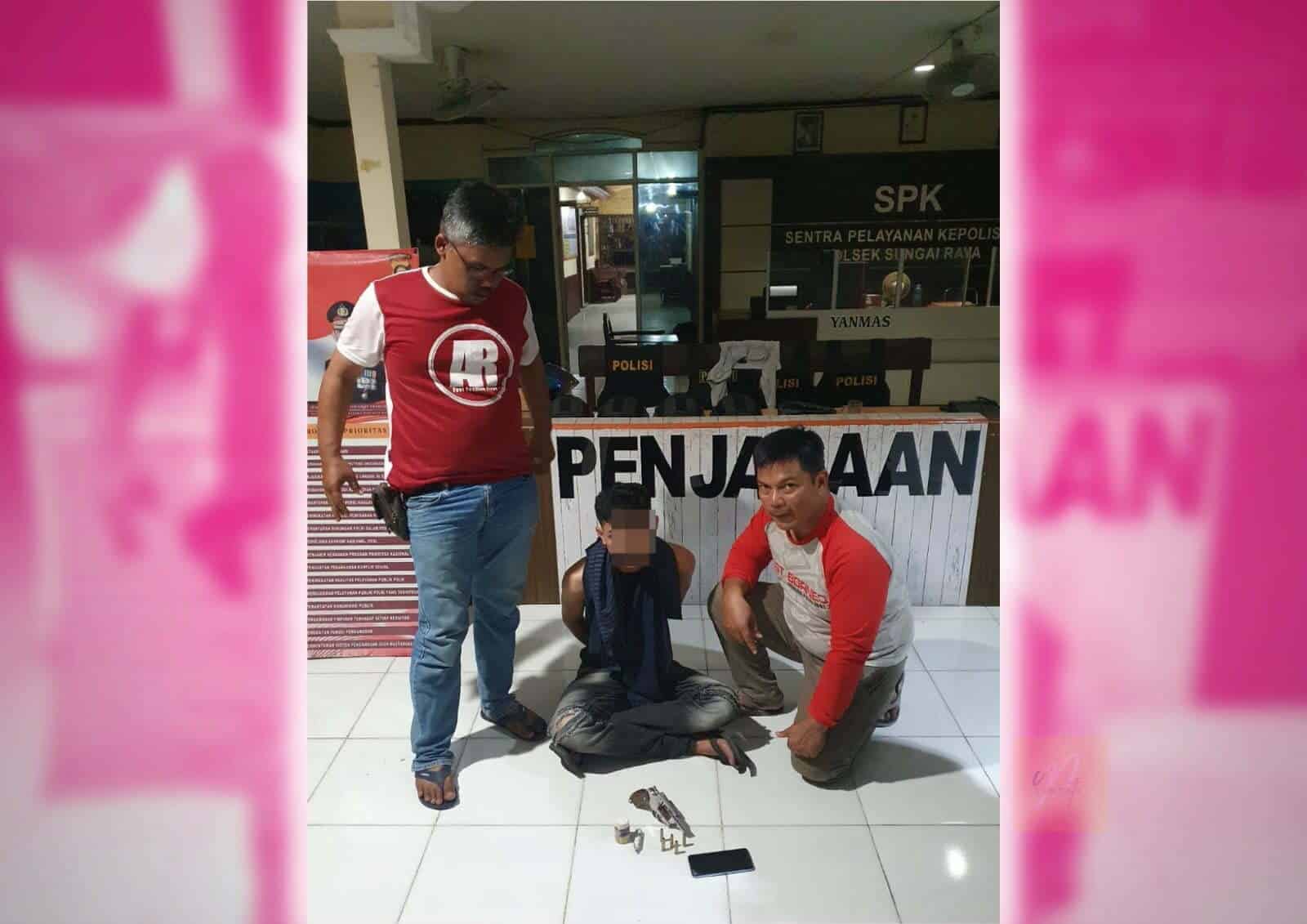 Karyawan Tagih Gaji, Bos Tak Senang Ancam Pakai Senjata Mainan