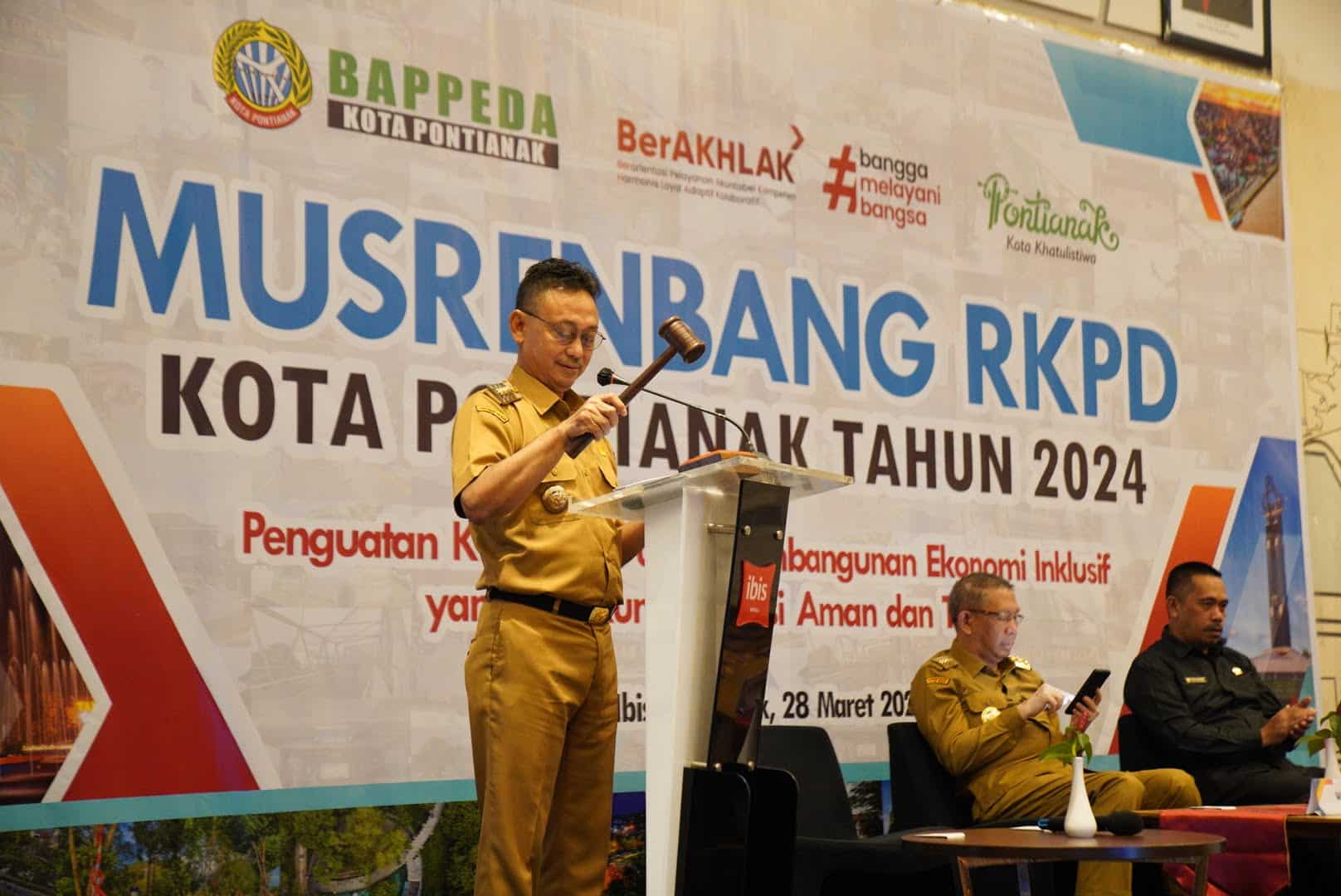 Musrenbang RKPD Kota Pontianak 2024 Fokus pada Penguatan Ekonomi dan Kondusivitas Pemilu