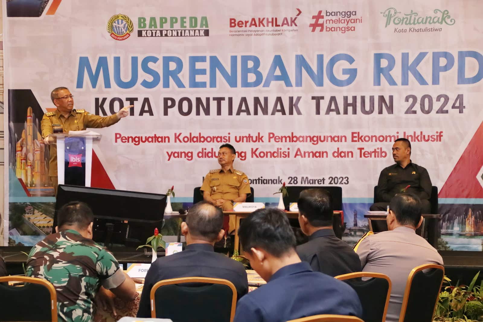 Hadir di Musrenbang RKPD 2024, Ini Sejumlah Catatan Gubernur Sutarmidji Untuk Pemkot Pontianak