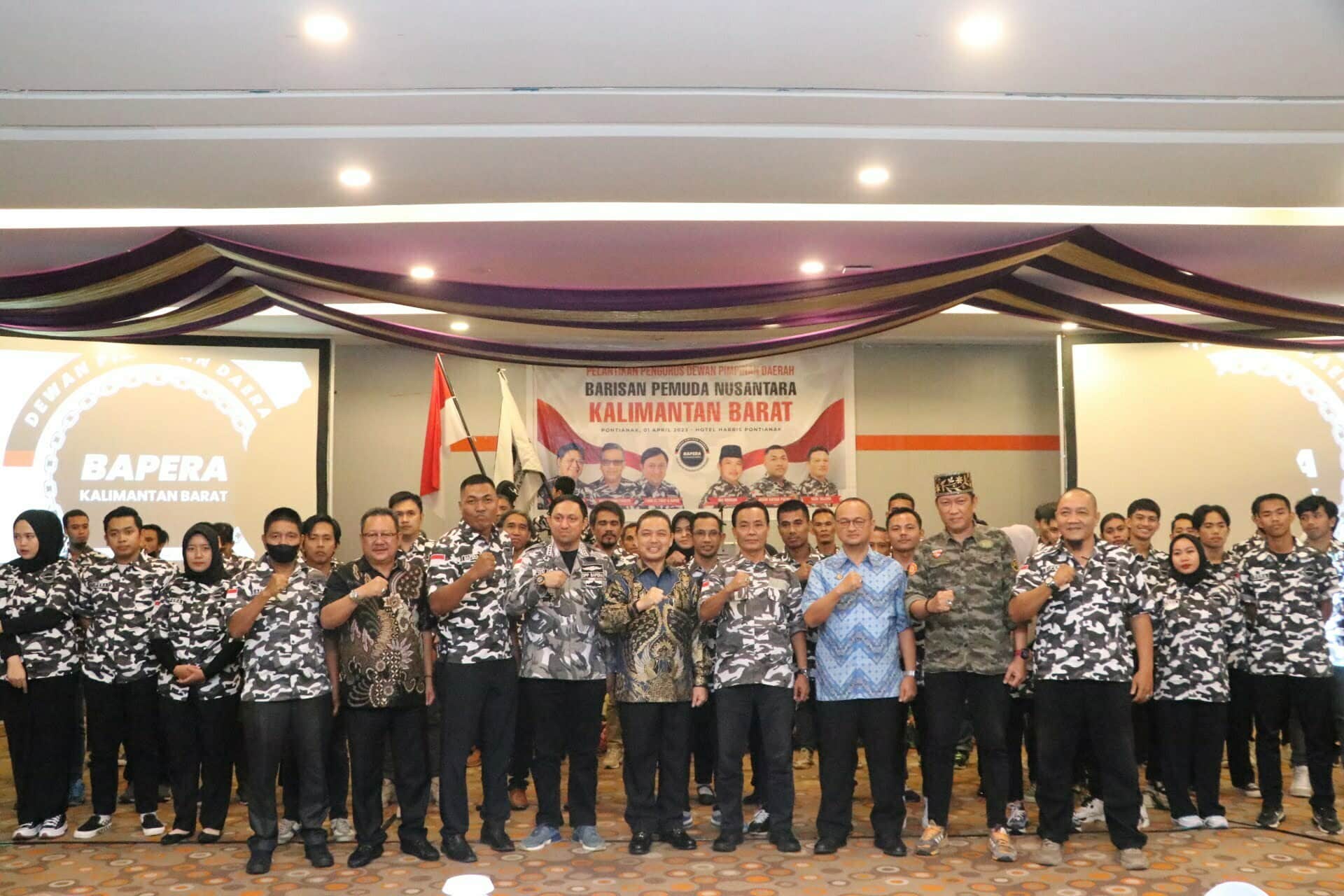 Hadiri Pelantikan DPD Bapera Kalbar, Ini Pesan Wagub Ria Norsan