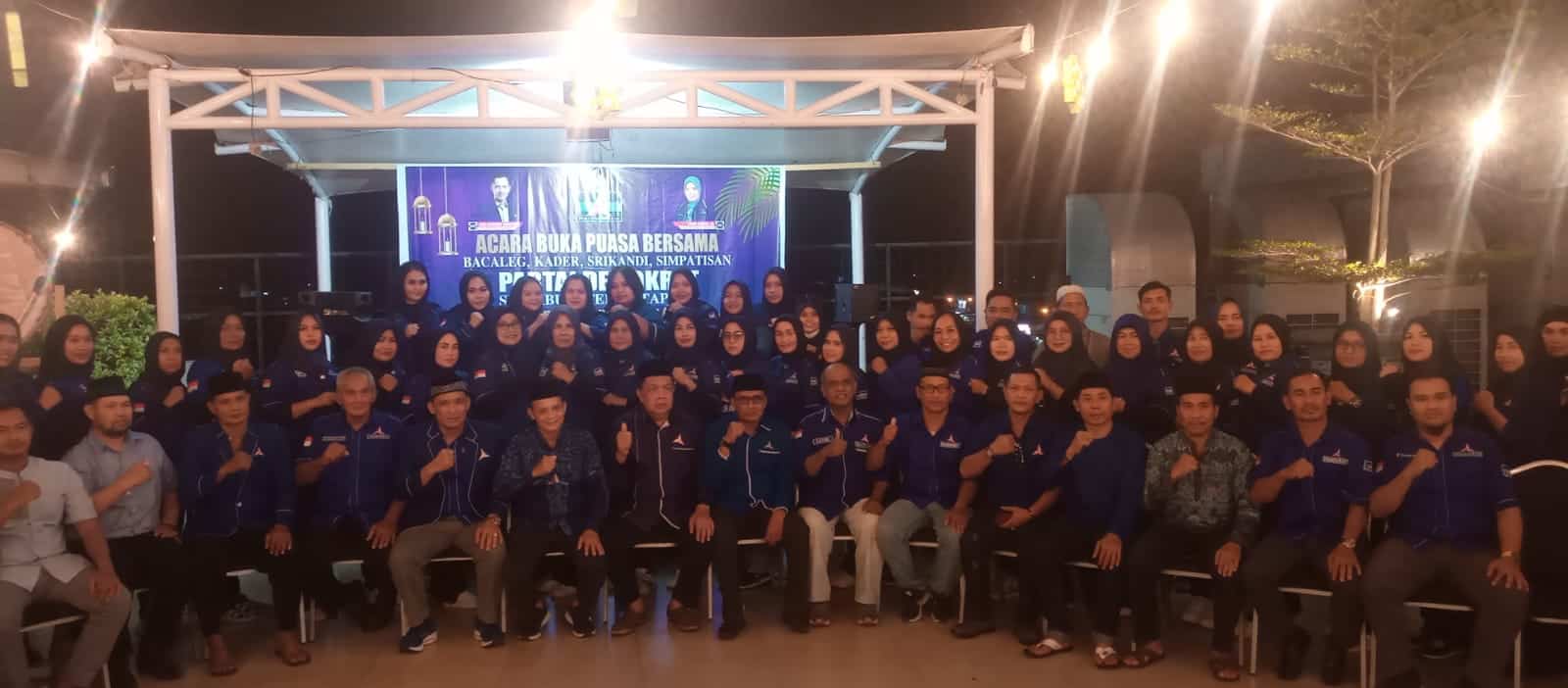 Demokrat Ketapang Gelar Buka Puasa Bersama Pengurus DPC dan Bacaleg