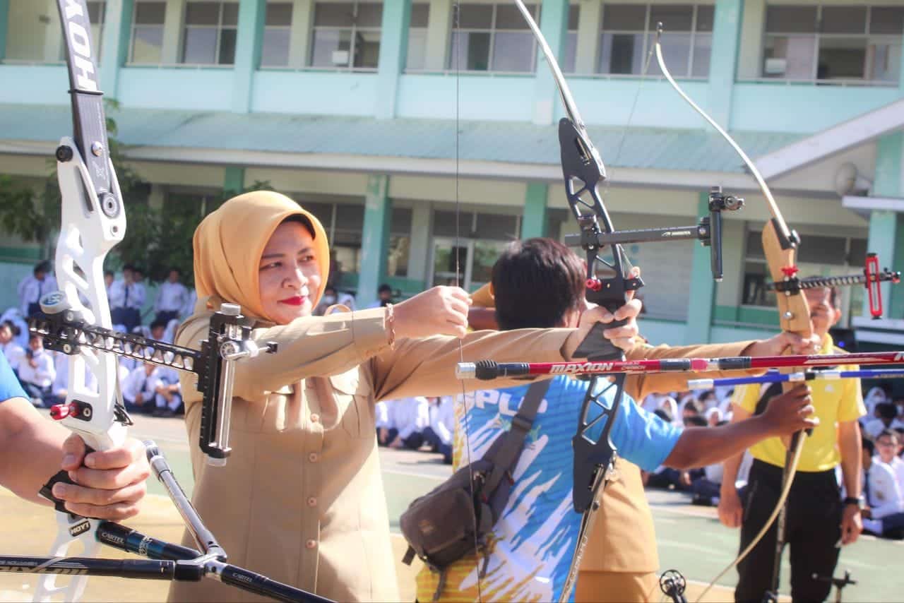 Ratusan Pelajar SMPN 10 Pontianak Ikuti Sport's Coaching Clinic 2023, Upaya Disporapar Kalbar Jaring Atlet Masa Depan