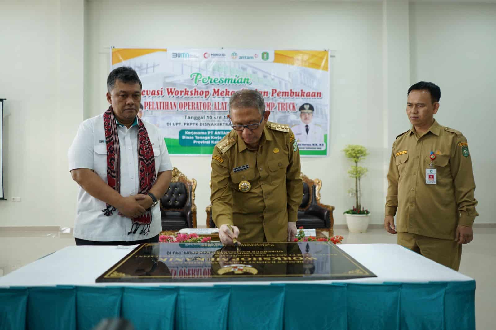 Gubernur Kalbar Resmikan Renovasi Gedung Workshop Mekanik: Cetak Generasi Muda Kalbar yang Andal