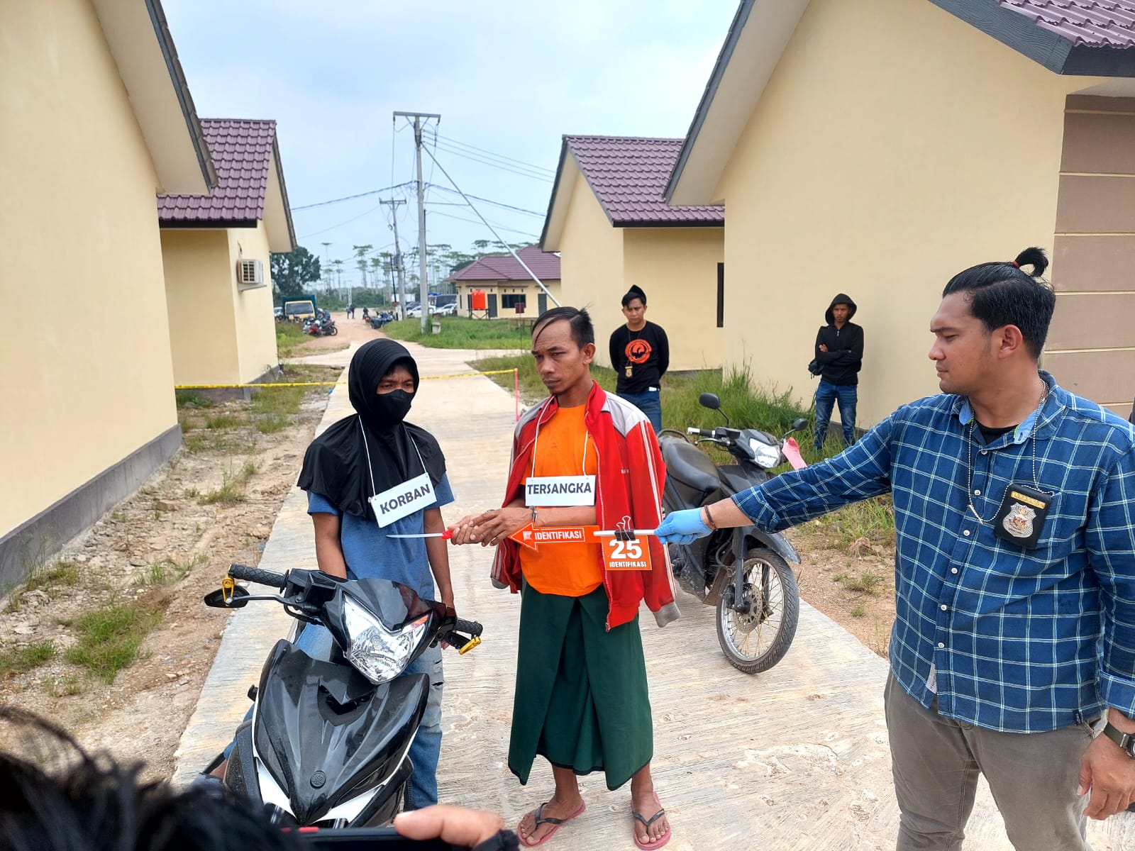 Fakta Pembunuhan Ibu Muda di Kubu Raya Terkuak dalam Rekonstruksi 46 Adegan