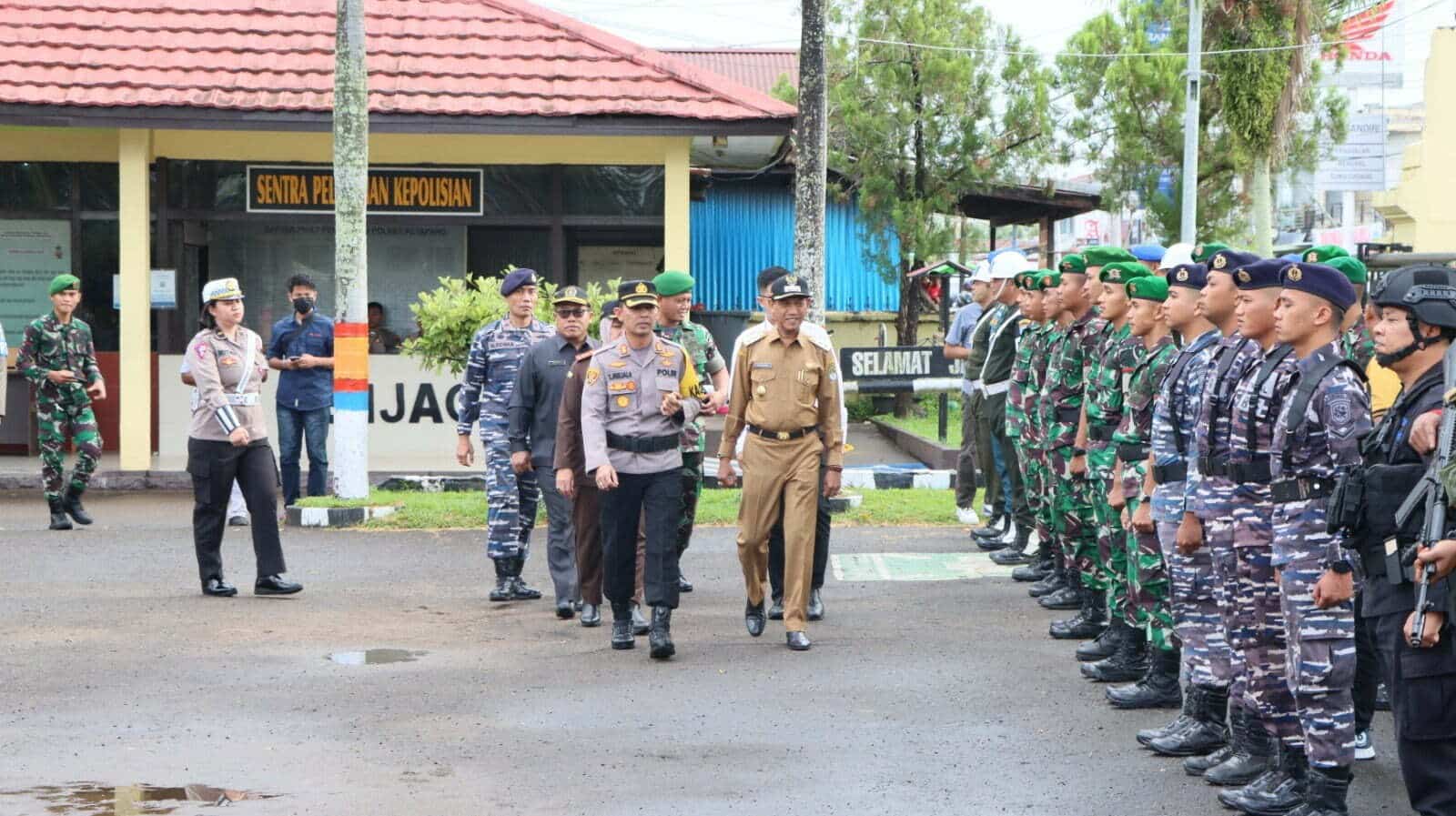 Siap Amankan Perayaan Lebaran, Polres Ketapang Gelar Apel Ketupat Kapuas 2023