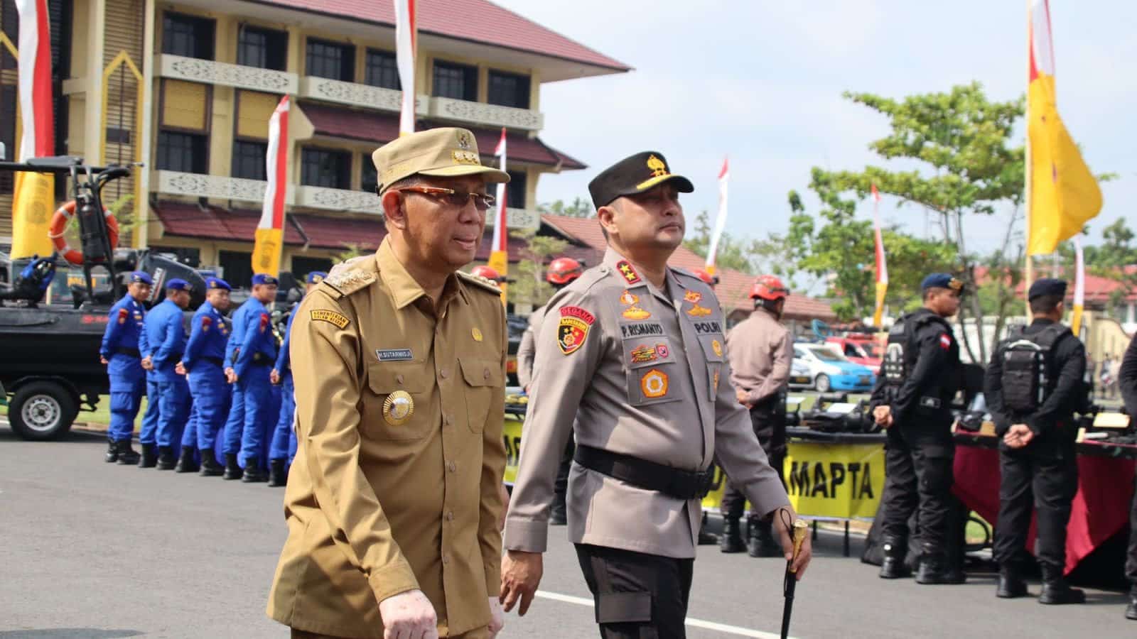 Bertindak Selaku Irup Gelar Pasukan Ops Ketupat Kapuas 2023, Sutarmidji: Kita Harus Ikuti Arahan Pak Kapolri