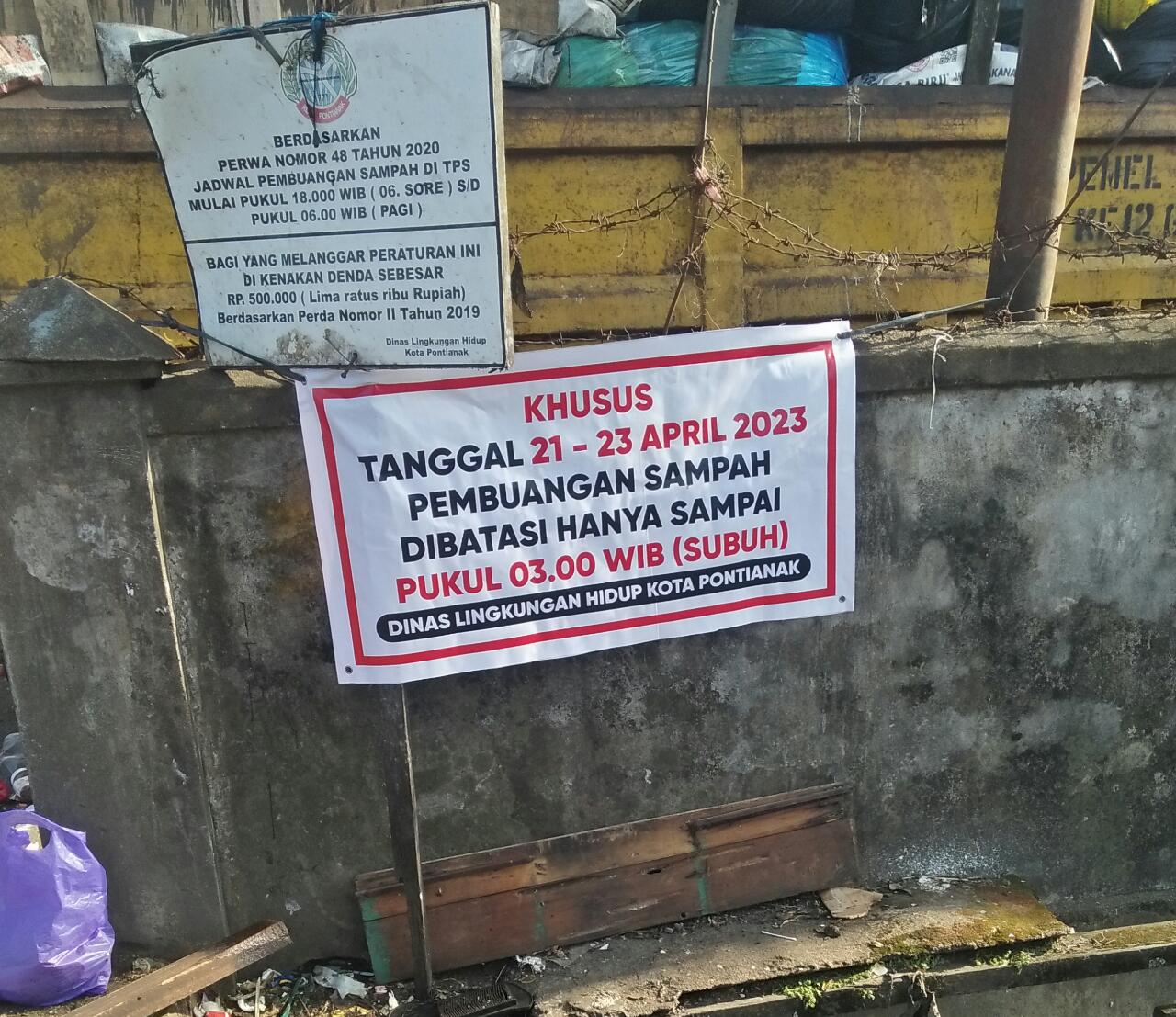 DLH Pontianak Siagakan Petugas Antisipasi Lonjakan Sampah di Hari Lebaran