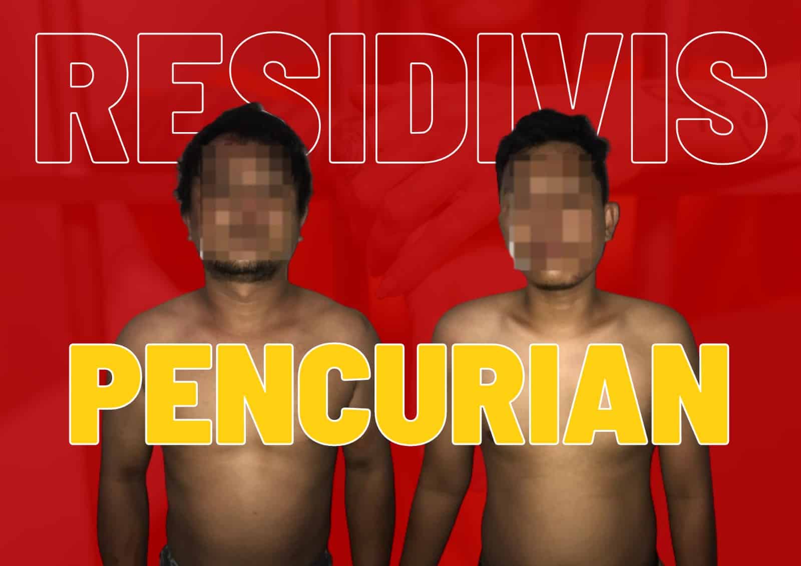 Tim Joker Polsek Sungai Raya Tuntaskan Kasus Pencurian Meresahkan, Dua Residivis Dikandangkan Kembali