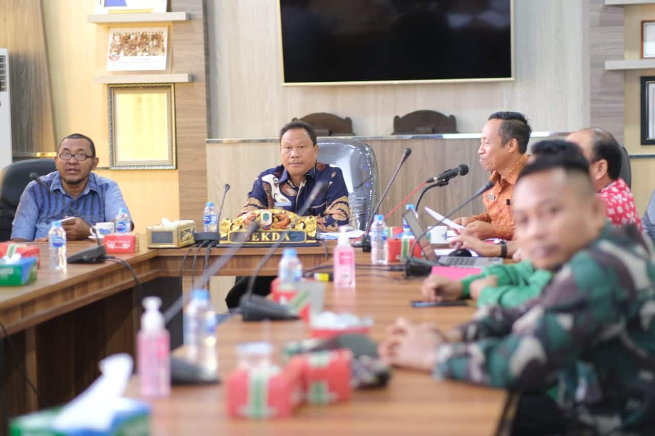 Sekda Kapuas Hulu Pimpin Rapat Penetapan Kelulusan Calon Paskibra Tahun 2023