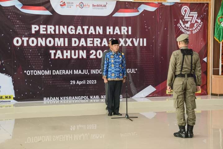 Wabup Ketapang Pimpin Upacara Peringatan HOD ke 27 Tahun 2023