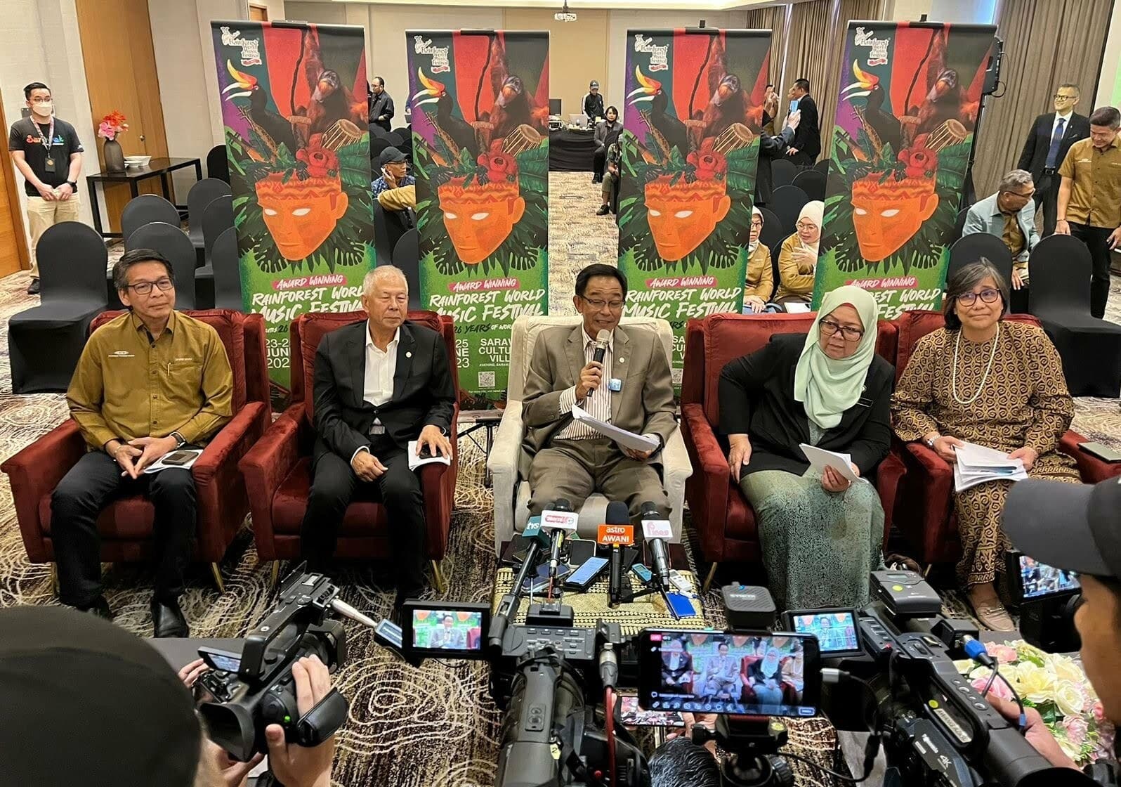 Konser Musik Terbesar di Malaysia 'Rainforest Festival' 2023 Resmi Dilaunching