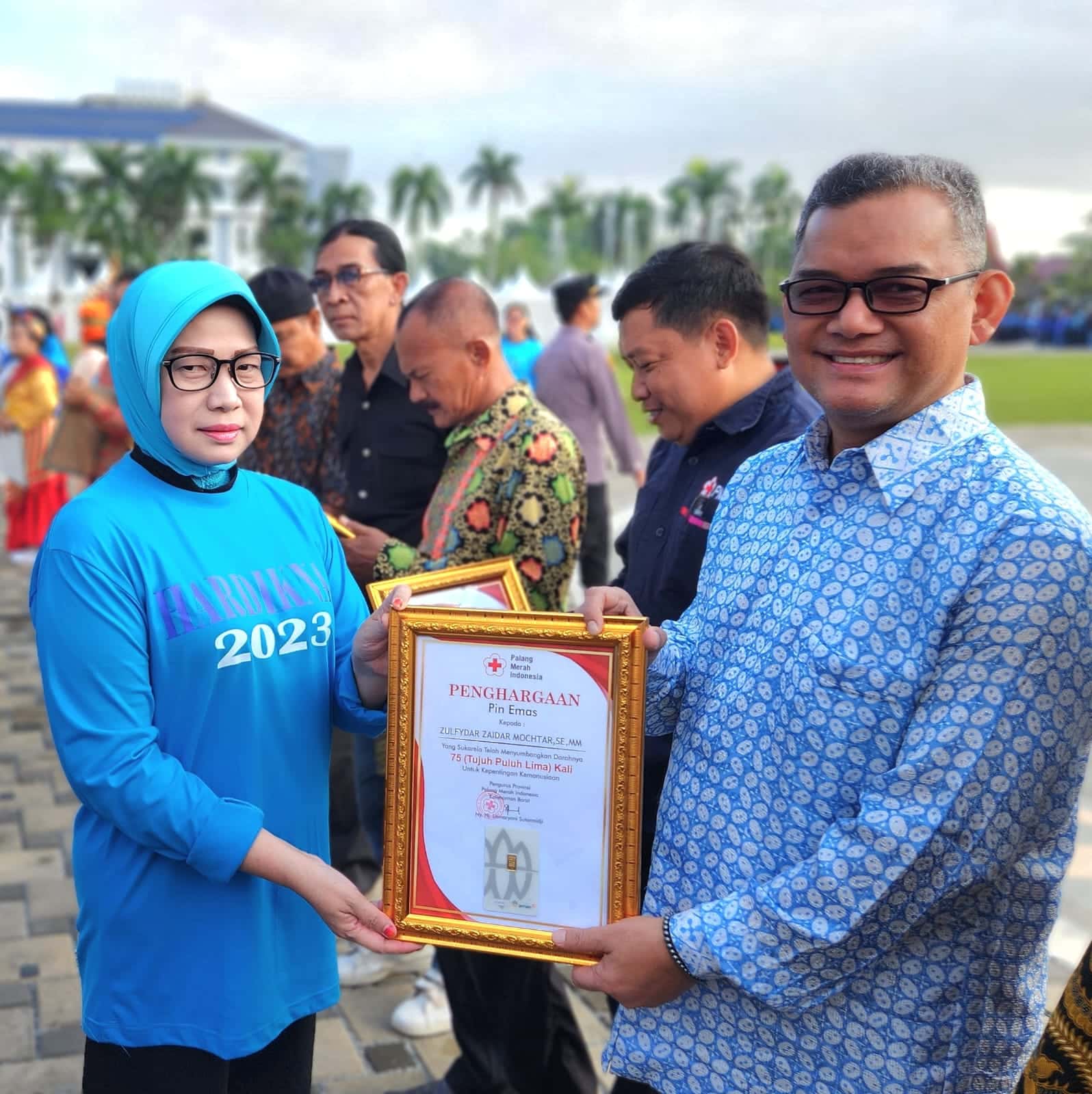 98 Kali Donor Darah, Politisi PAN Zulfydar Zaidar Diganjar Penghargaan dari Pemprov Kalbar