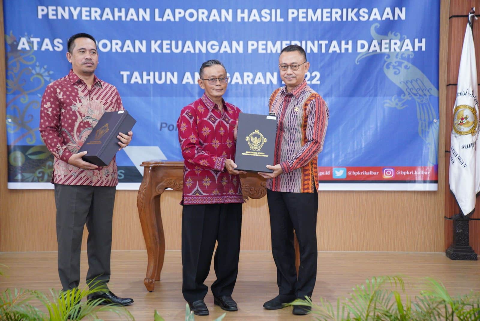 Raih WTP ke-12 Kali, Wali Kota Pontianak Minta Tingkatkan Terus Kualitas Laporan Keuangan