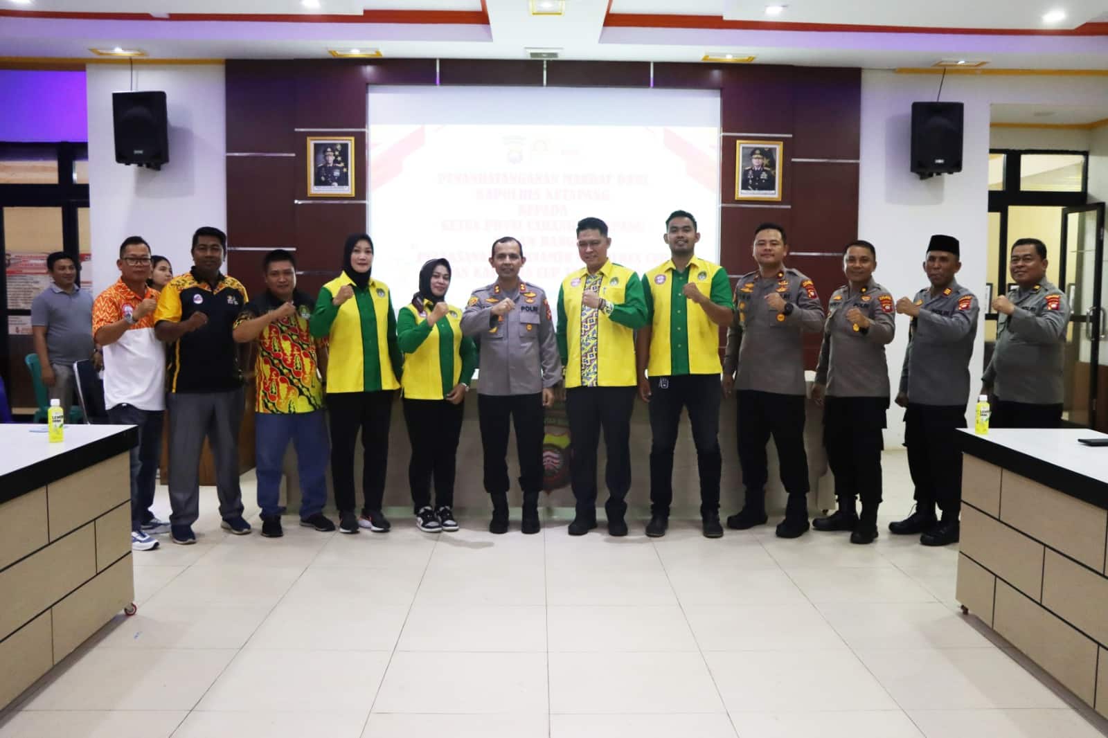 Jelang Kapolres Cup 2023, Kapolres Ketapang Tatap Muka bersama Pengurus PBVSI Ketapang
