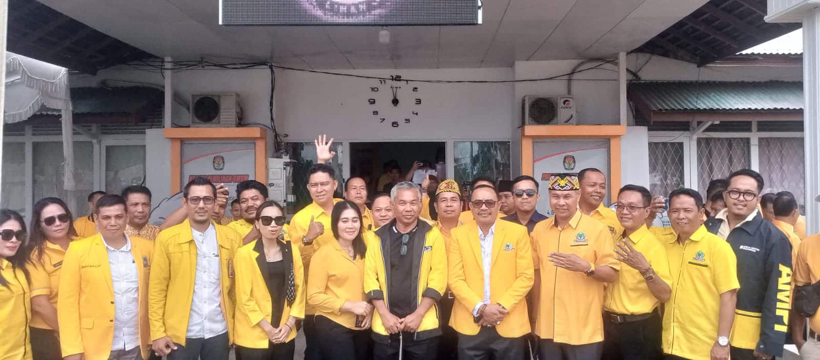 Golkar Daftarkan 45 Caleg ke KPU Ketapang, Ini Pesan Febriadi dan Martin Rantan kepada Para Caleg