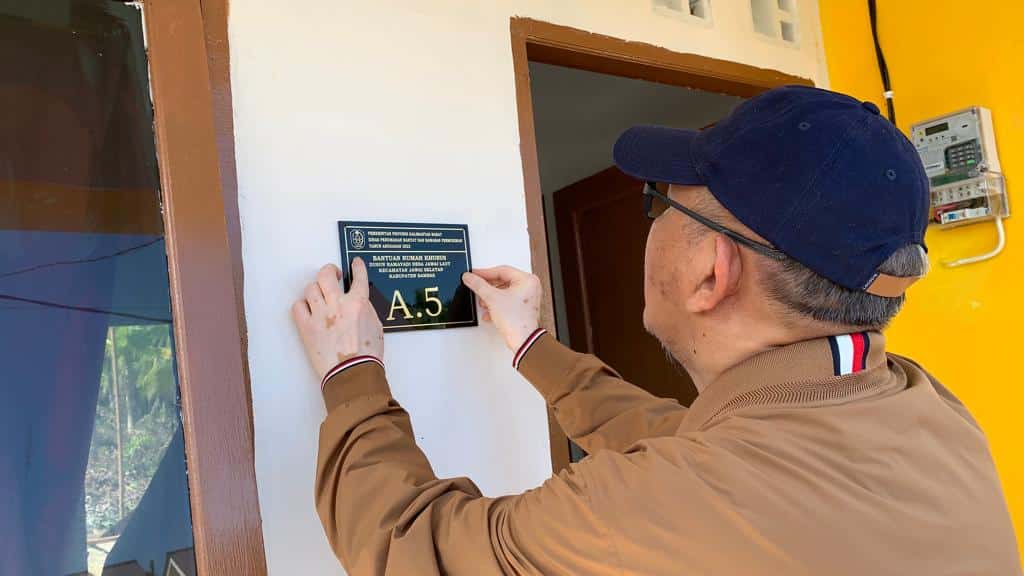 Kadis Perkim: Pembangunan Rumah Khusus Korban Bencana di Desa Jawai Laut Murni Gunakan APBD Provinsi Kalbar