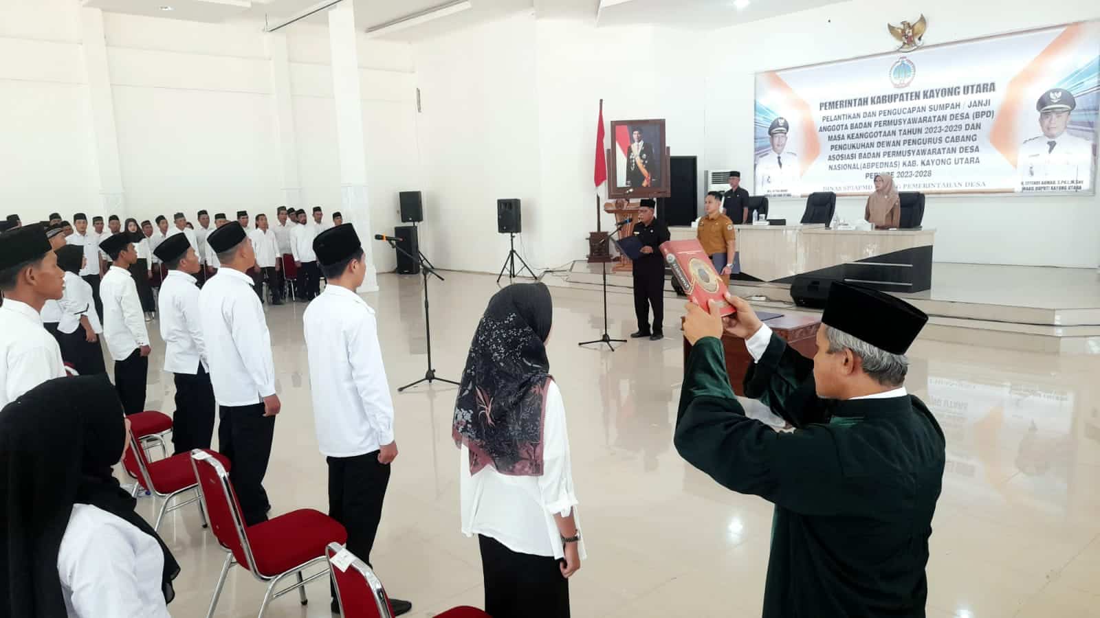 Lantik 28 Anggota BPD, Bupati Citra: Tegaskan Sinergi Dalam Membangun Desa