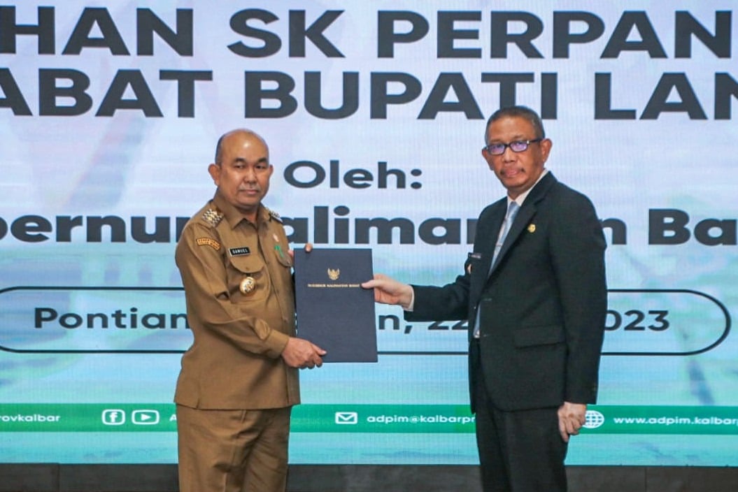 Samuel Kembali Ditugaskan Jadi Pj Bupati Landak, Sutarmidji Ingatkan Tahun Politik Jangan Main-main