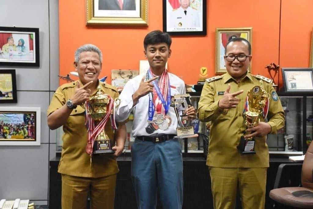 Bikin Bangga Kubu Raya, Arvin Sabet Dua Gelar di Kejuaraan Menembak Nasional