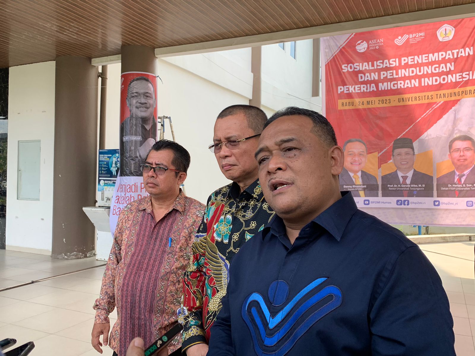 BP2MI Ajak Mahasiswa FISIP Untan Edukasi Masyarakat tentang Bahaya TPPO