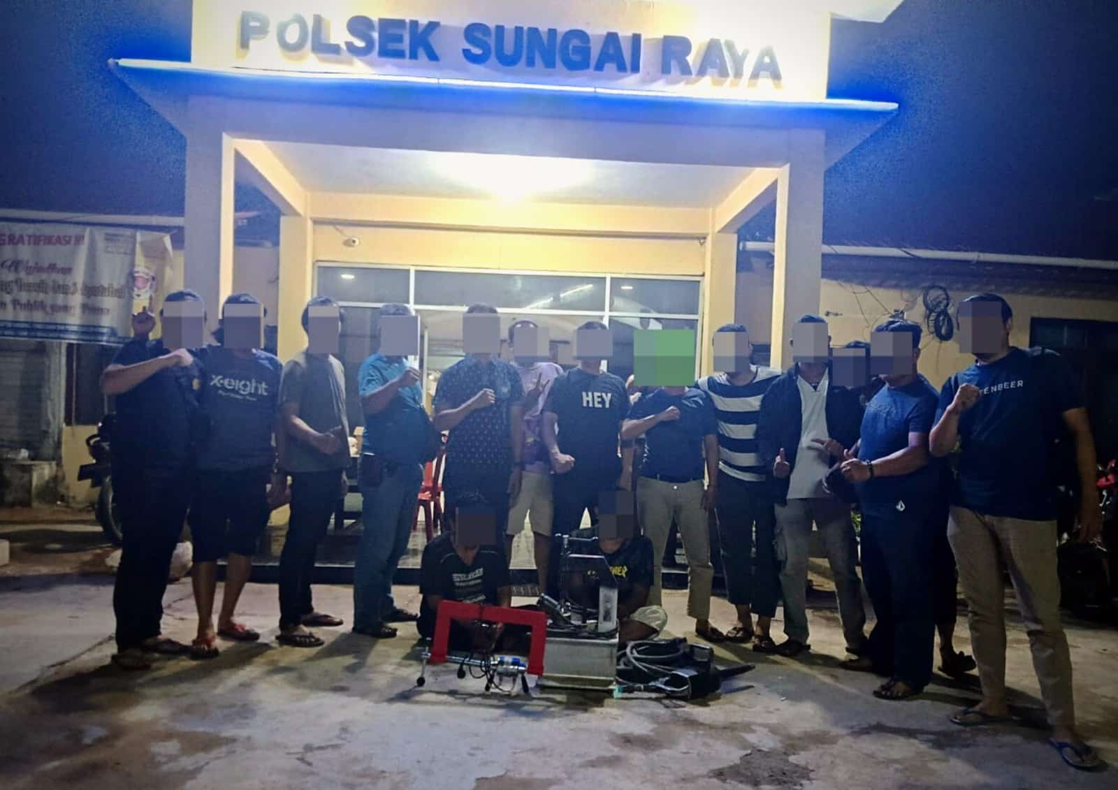 Tim Joker Polsek Sungai Raya Tangkap 2 Spesialis Pencurian