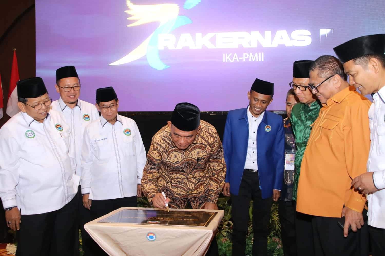 Buka Rakernas II IKA-PMII, Muhadjir Effendy Harap Kompatibel dengan Rencana Besar Pemerintah Bangun SDM