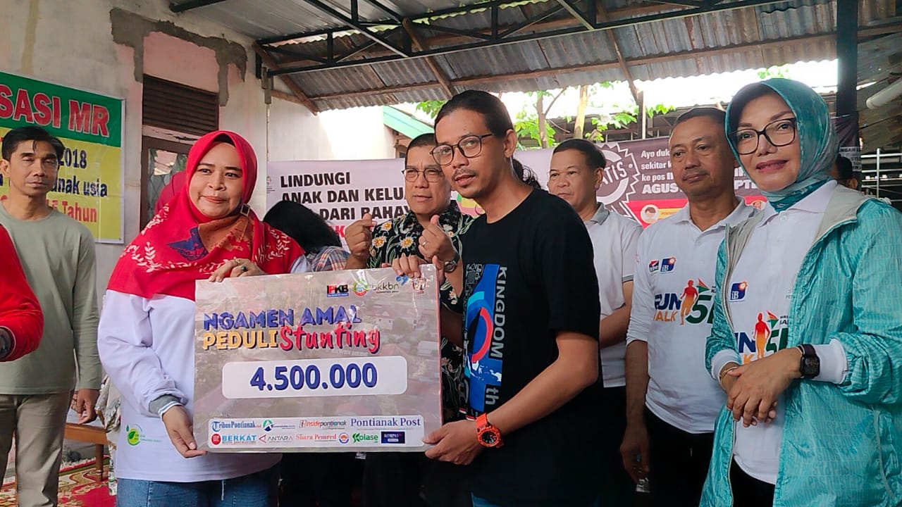 Ngamal Peduli Stunting di Pontianak Diapresiasi BKKBN RI