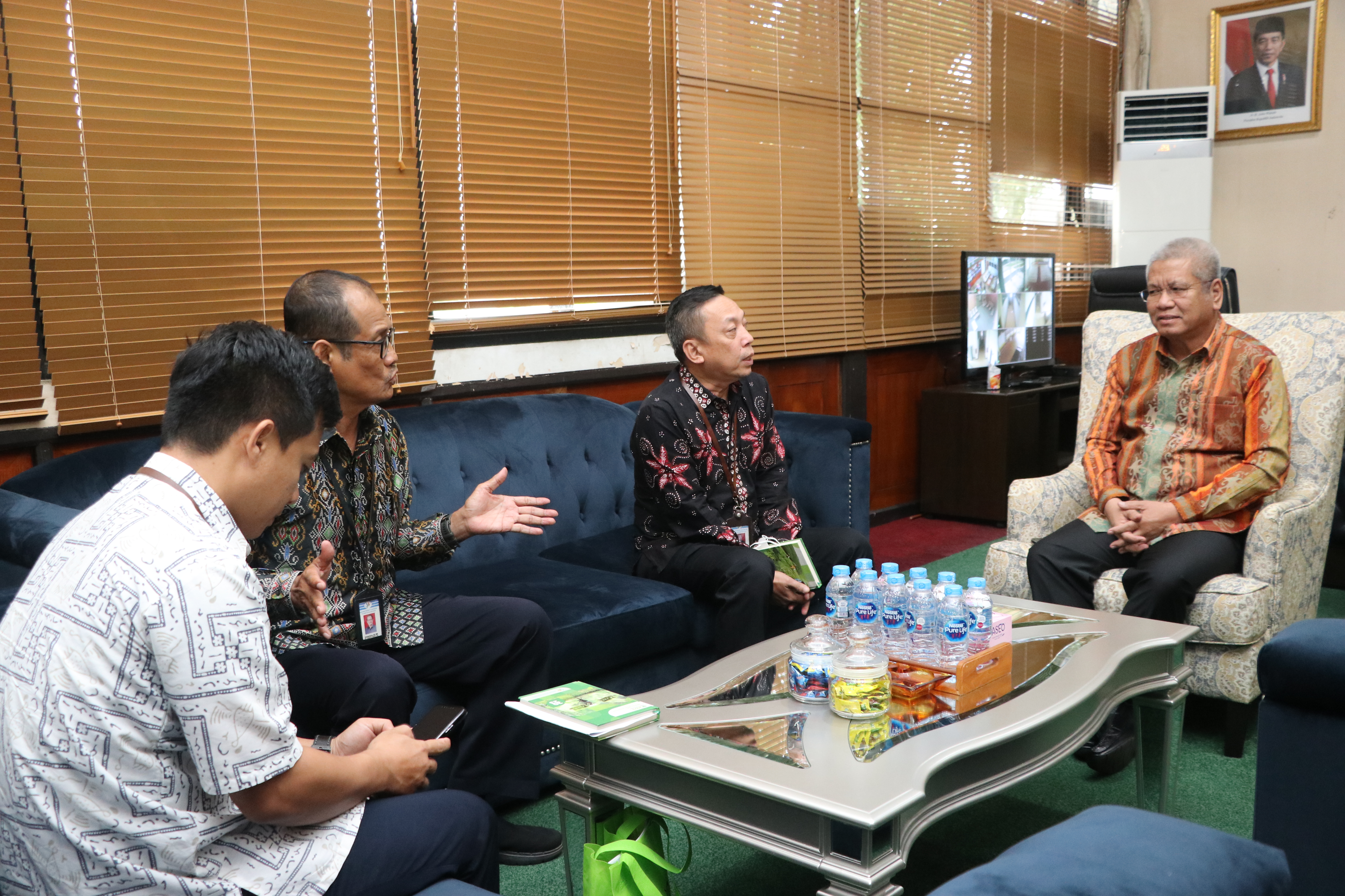 Sekda Harisson Terima Kunker BPS Provinsi Kalbar Terkait Sensus Pertanian 2023