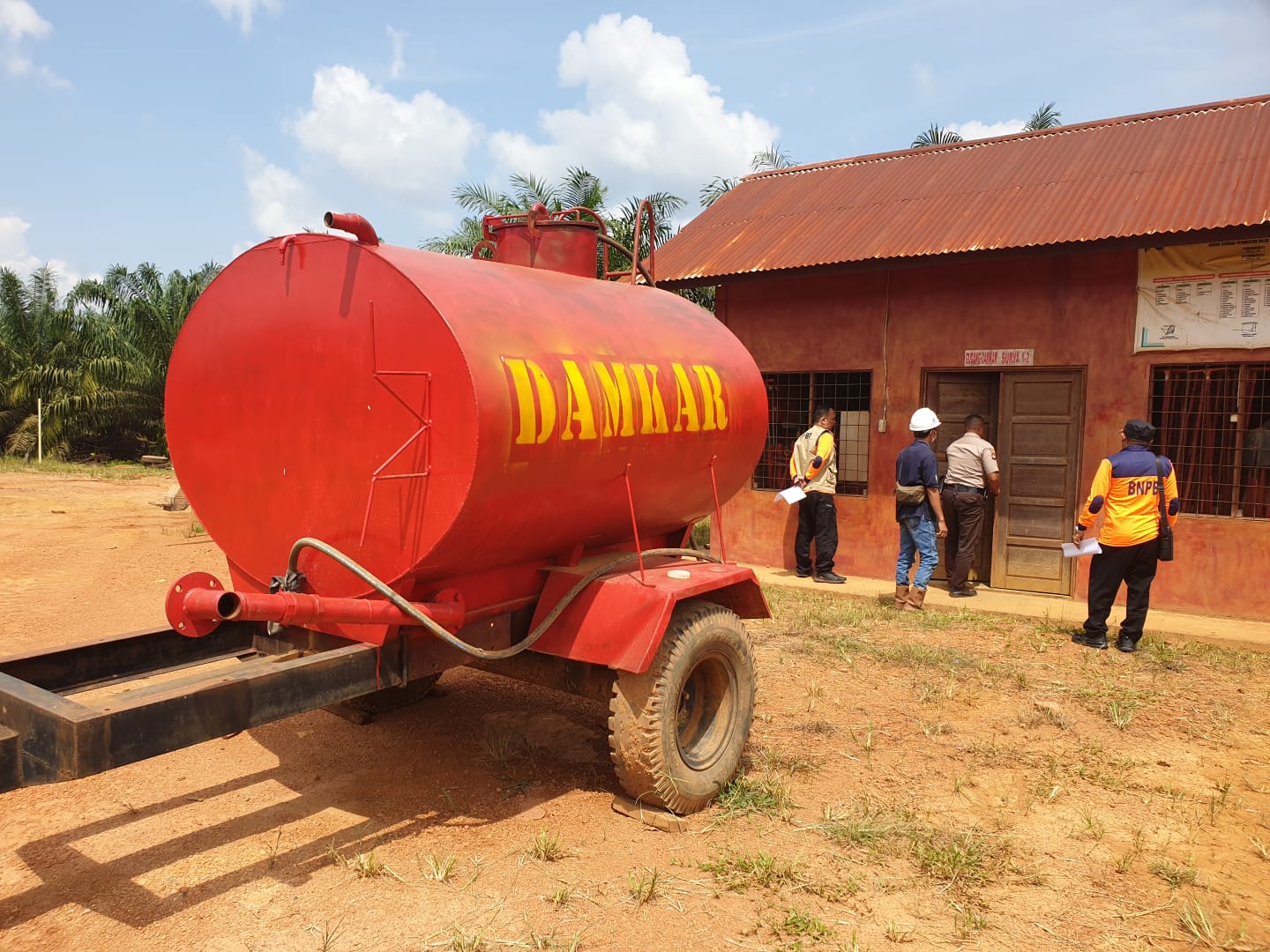 BPBD Kalbar Periksa Kesiapan Empat Perusahaan Hadapi Bencana Karhutla dan Asap