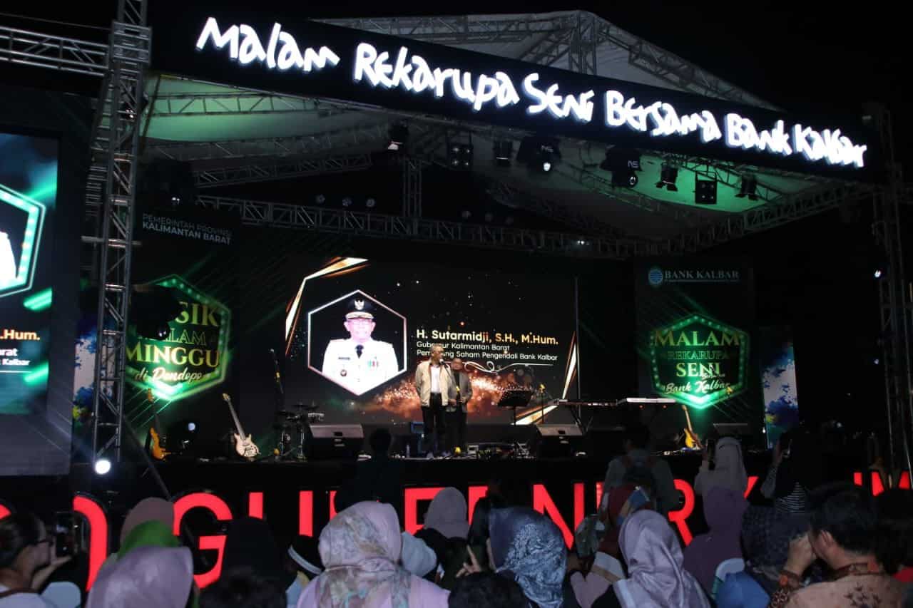 Malam Mingguan dengan Masyarakat, Sutarmidji Silakan Beraktivitas di Halaman Pendopo Gubernur