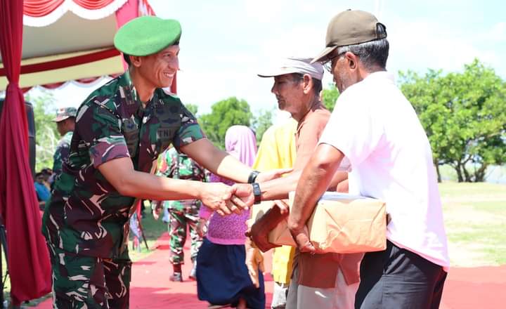 TMMD Reguler ke 116 Resmi Ditutup, Ini Pesan Dandim Ketapang Untuk Warga Desa Harapan Baru