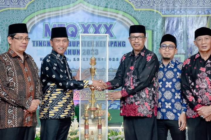 Kecamatan Delta Pawan Juara Umum MTQ Tingkat Kabupaten Ketapang