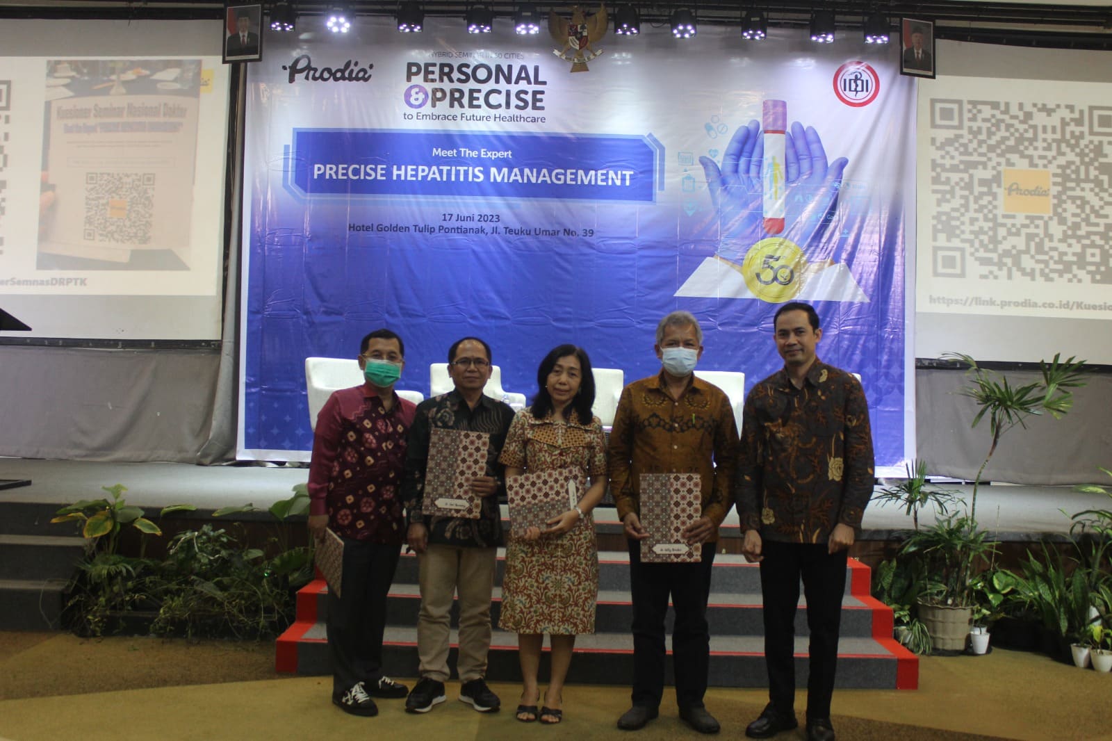 Perdalam Risiko Hepatitis, Prodia Gelar Seminar Dokter di Pontianak