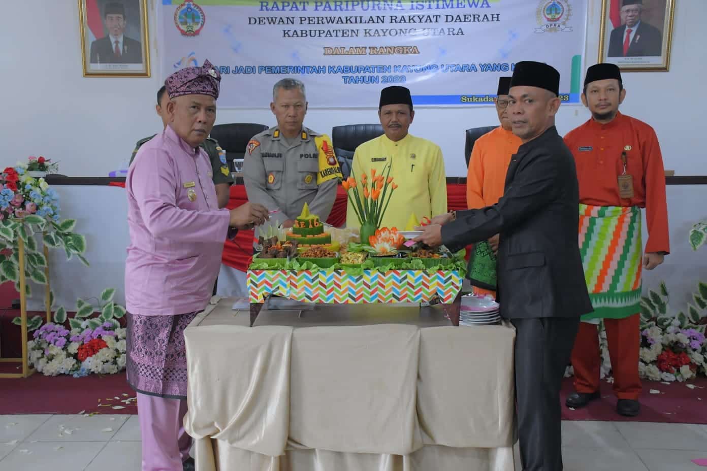 Rapat Paripurna Istimewa Hari Jadi Kabupaten Kayong Utara ke-16 Tahun 2023