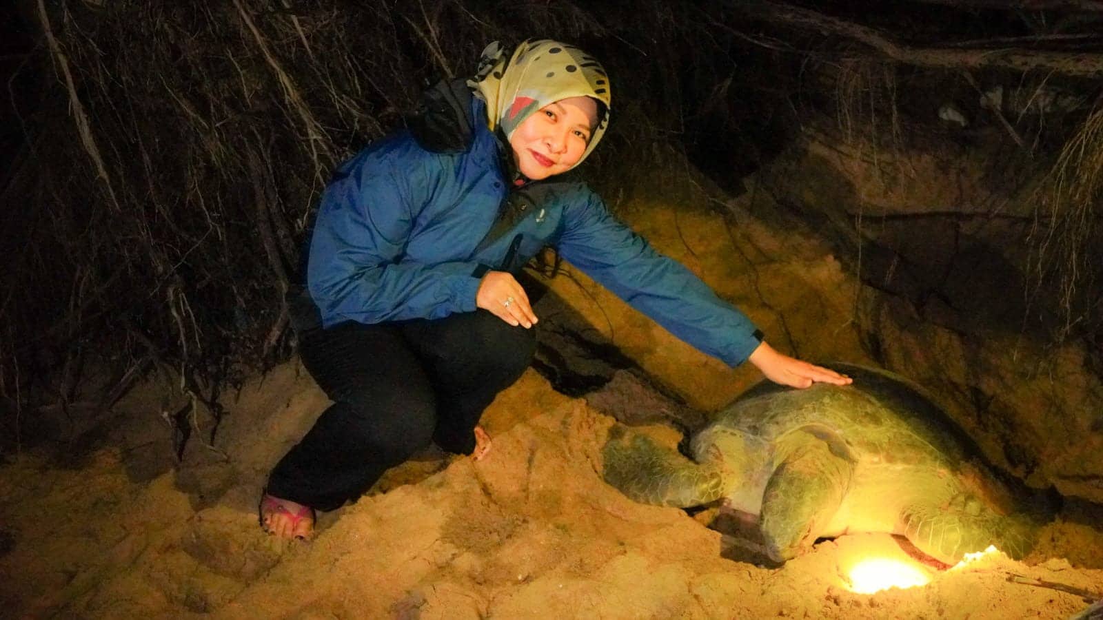 Tim Explore Desa Wisata Kalbar Berkunjung ke Destinasi Konservasi Penyu di Paloh