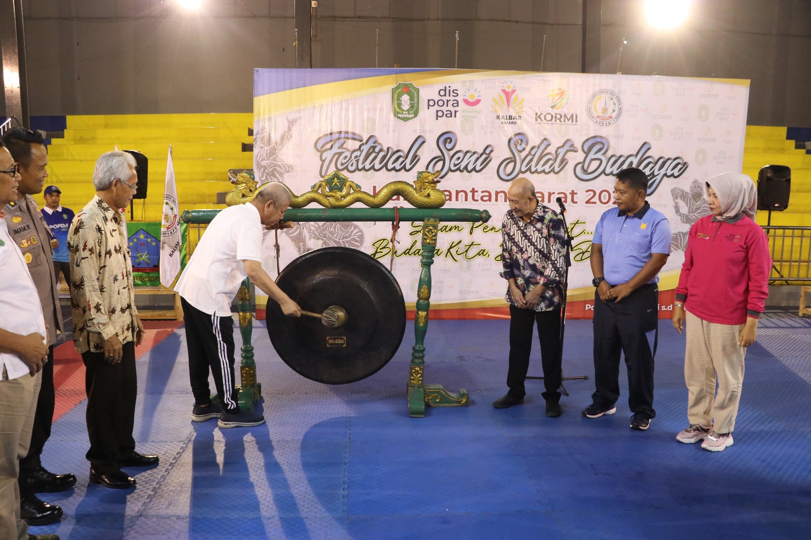 Ratusan Pendekar Ikuti Festival Seni Silat Budaya Kalbar Award 2023