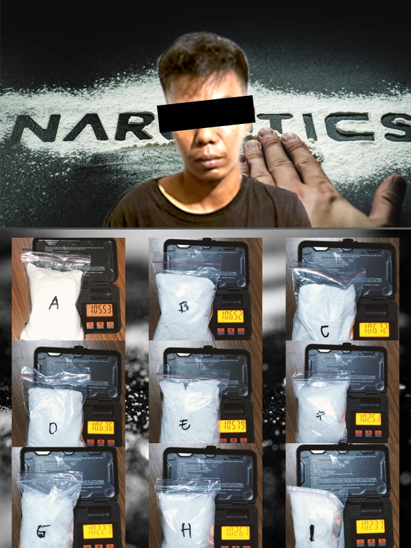 Sinergi Polda Kalbar dan Bea Cukai, Gagalkan Penyelundupan Sabu Seberat Hampir Satu Kilo