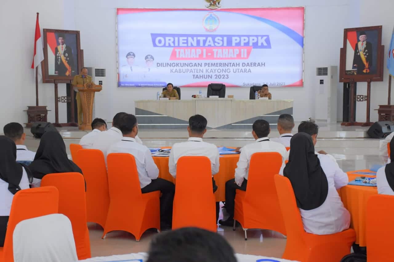 Buka Orientasi PPPK, Pj Sekda Oma: Komitmen Pemerintah Wujudkan SDM Berkualitas