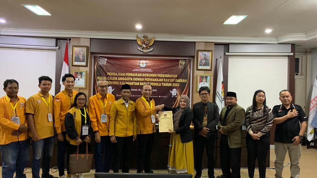 DPD Hanura Kalbar Tuntaskan Perbaikan Dokumen Persyaratan Bacaleg Tingkat Provinsi