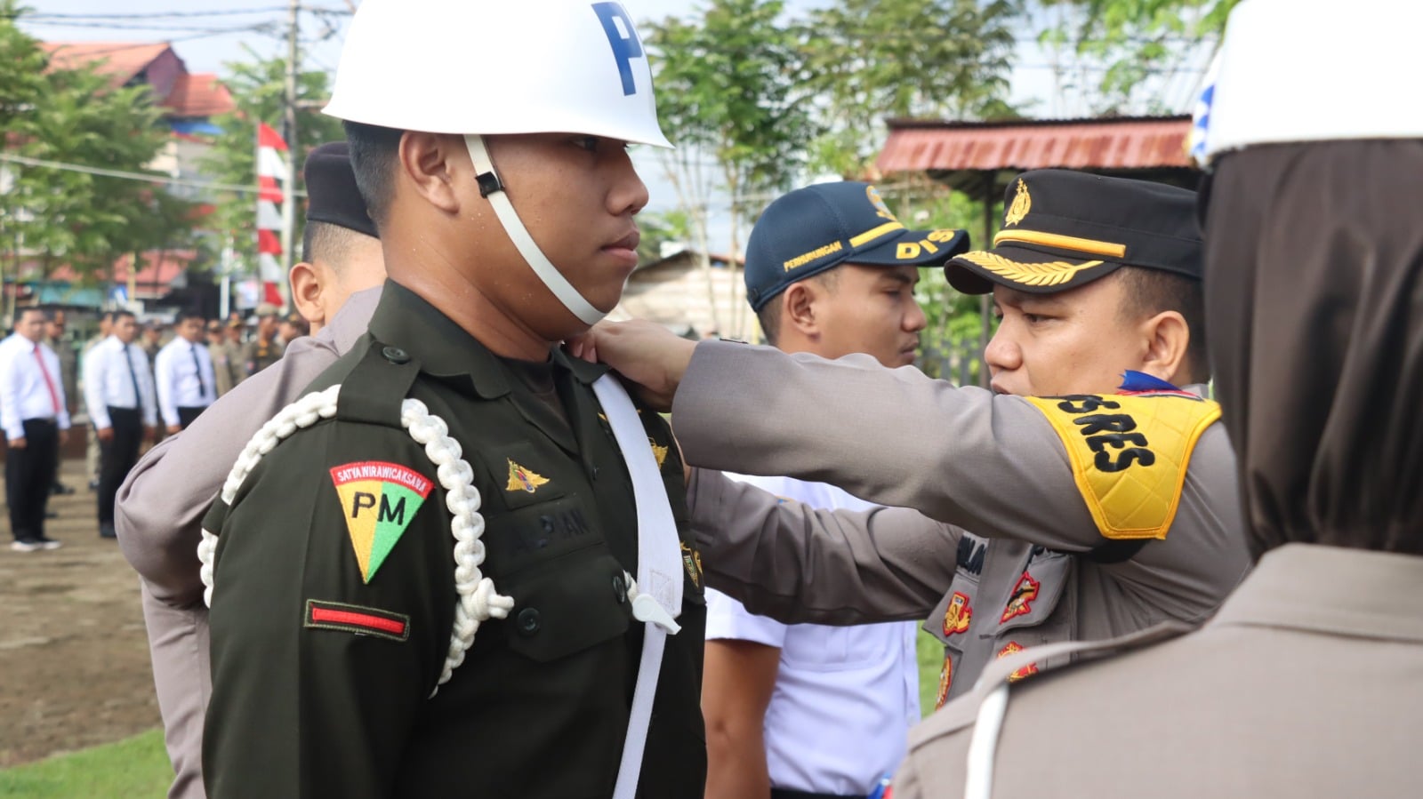 Wakapolres Kapuas Hulu Pimpin Apel Gelar Pasukan Ops Patuh Kapuas 2023
