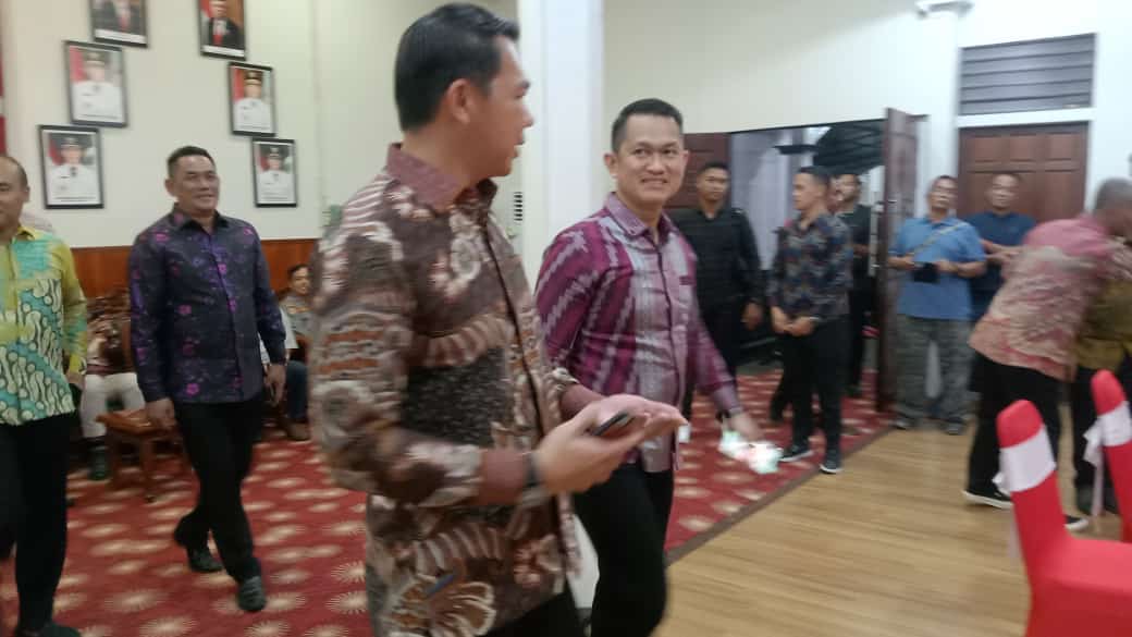 Bupati Ucapkan Selamat Melanjutkan Tugas AKBP France dan Selamat Datang AKBP Hendrawan di Bumi Uncak Kapuas