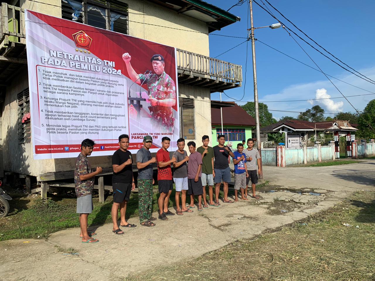 Perintah Komando Atas, Letkol Inf Sri Widodo Tegaskan Kodim 1206 Netral di Pemilu 2024