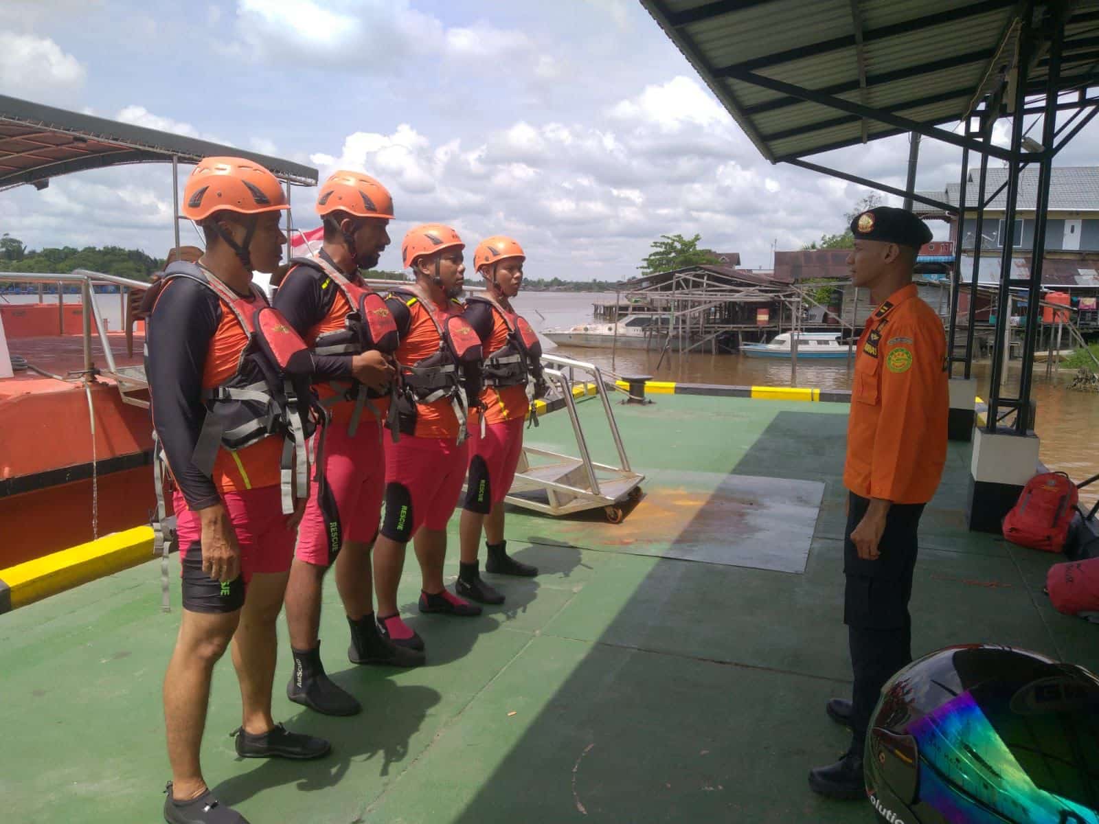 Seorang Anak Diduga Tersambar Buaya di Muara Kapuas
