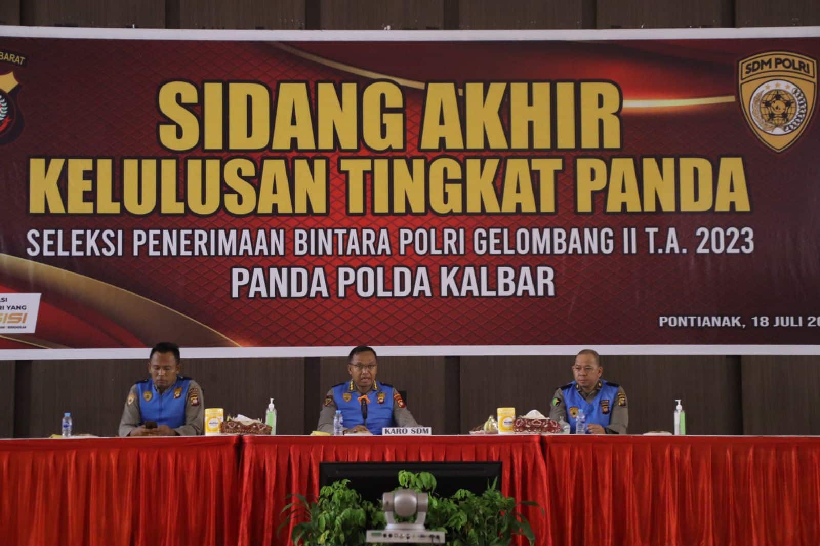 646 Casis Dinyatakan Lulus Seleksi Akhir Penerimaan Bintara dan Tamtama Polri Tahun 2023