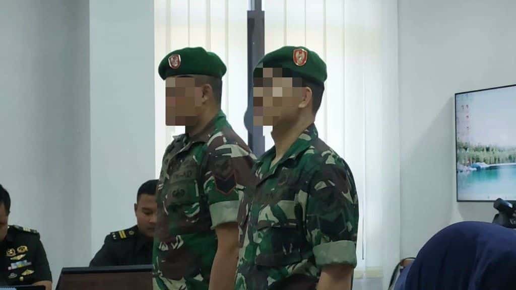 Dua Anggota TNI Dituntut Penjara Seumur Hidup hingga Dipecat Usai Bawa Sabu 20 Kg dari Malaysia