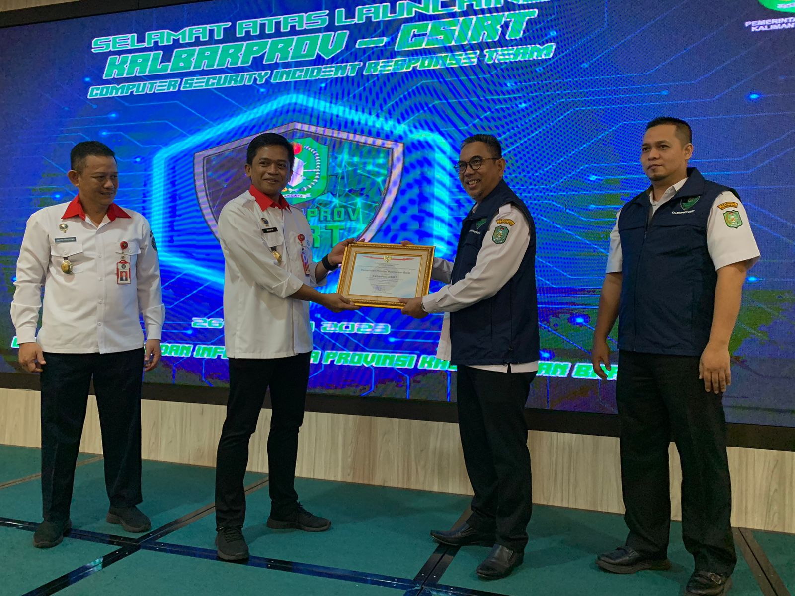 Lindungi Keamanan Data, Pemprov Kalbar Luncurkan CSIRT