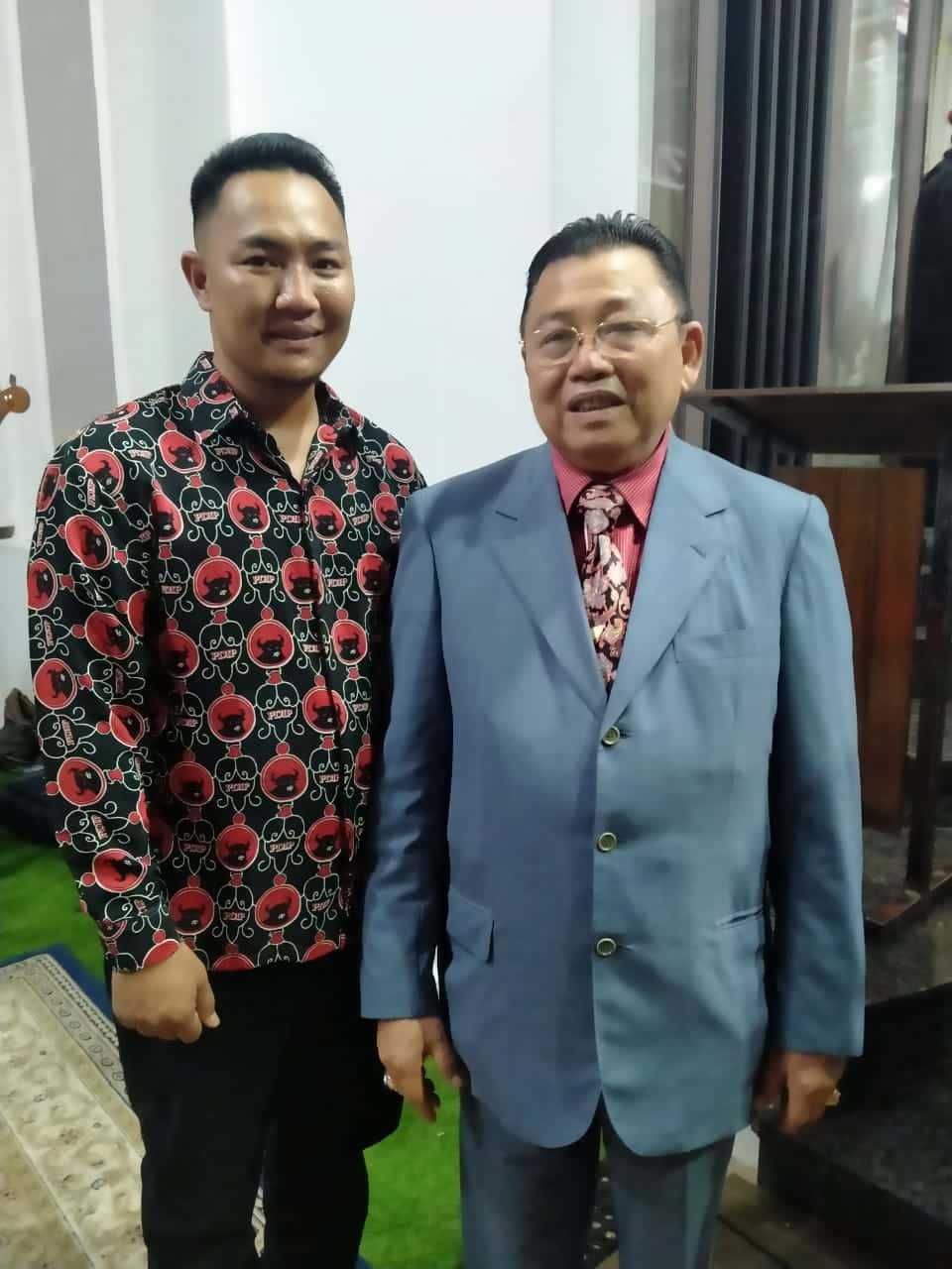 Sambangi Kediaman Cornelis, Ketua FKRI Sampaikan Ucapan Selamat Ulang Tahun ke-70