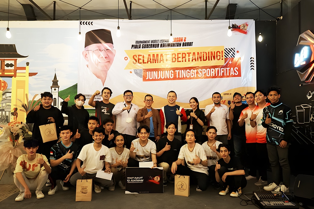 Hardclone X Jadi Wakil Singkawang di Turnamen MLBB Piala Gubernur Kalbar Musim Kedua