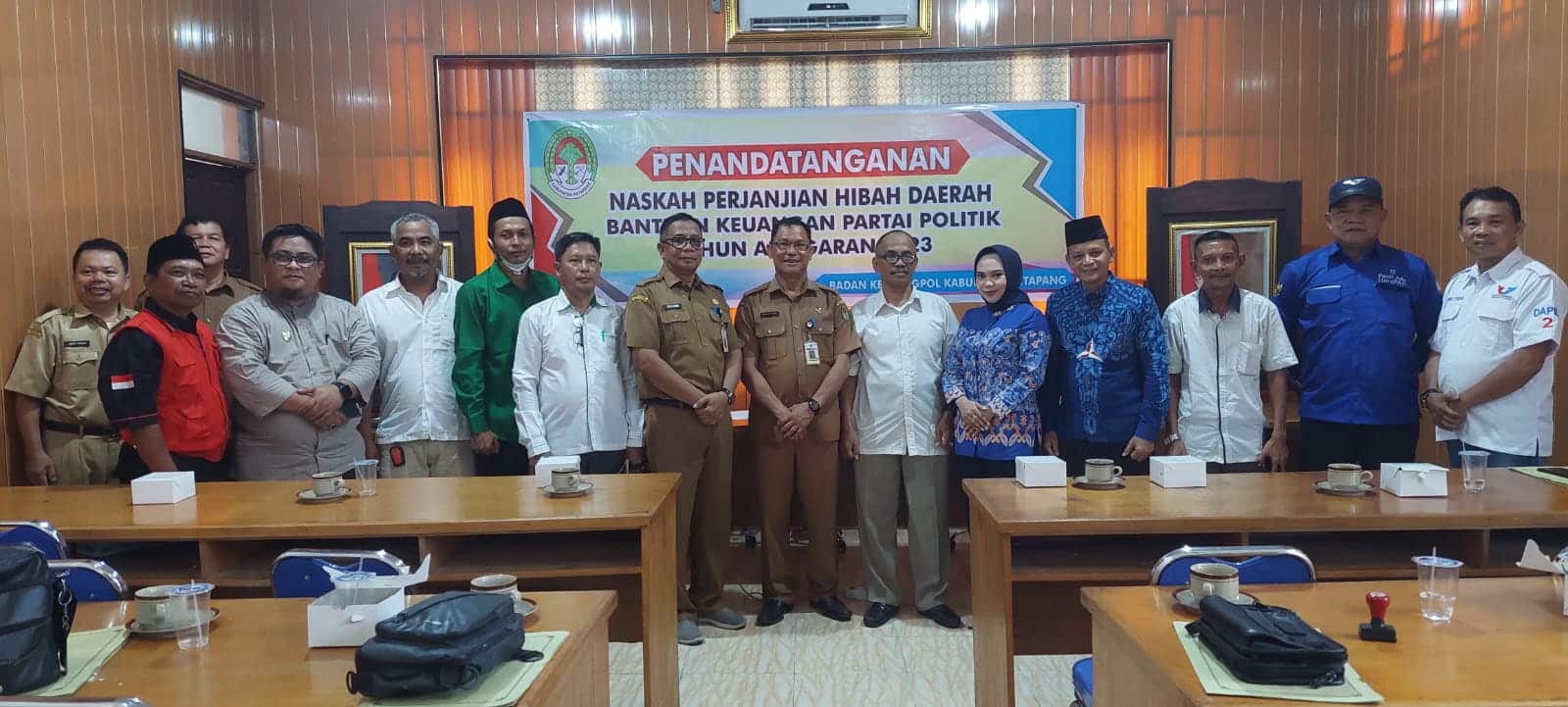 Pemkab Ketapang Kucurkan Miliaran Rupiah untuk Dana Parpol di Tahun 2023